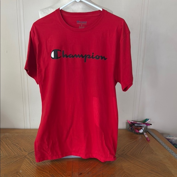 Champion Red Short Sleeve Tee - Picture 1 of 12